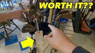 48 HOURS THRIFTING FOR GOLF CLUBS IN THE CAROLINAS!!