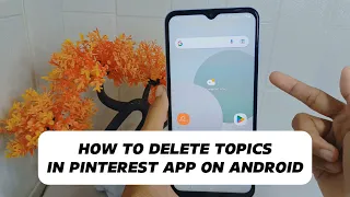 How To Delete Topics In Pinterest App