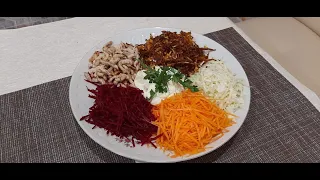 #салат2020 ГОТОВЛЮ САЛАТ,ЖДУ ГОСТЕЙ/УЖ ОЧЕНЬ ОН ВКУСНЫЙ!!!