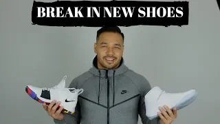 How To Break In New Shoes Featuring Nike PG2's & Jordan Why Not Zero's