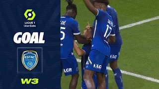 Goal Florian TARDIEU (39' pen - ESTAC) OLYMPIQUE LYONNAIS - ESTAC TROYES (4-1) 22/23