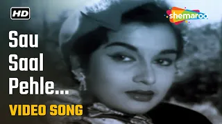 Sau Saal Pehle - HD Video | Jab Pyar Kisi Se Hota Hai (1961) | Dev Anand, Asha Parekh | Rafi, Lata