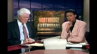 KCAL TV California 9 News Special Report Northridge Earthquake 7pm Los Angeles January 17, 1994