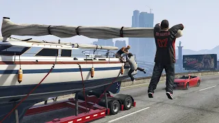 What Happens If Michael Doesn't Save Jimmy & Franklin In Time? - GTA 5