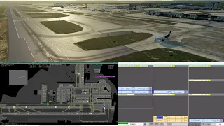 EGKK_GND | Gatwick Ground | Vatsim UK ATC | 16.04. | Towerview Part 4