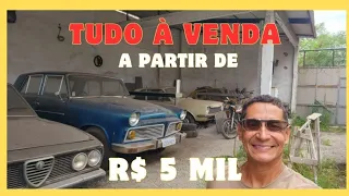 PREÇOS, A PARTIR DE R$ 5 Mil. #vendadecarro #carrosantigos #carroantigo