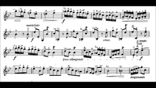 Vivaldi in G Minor Violin Sheet Music