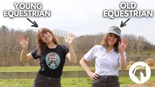 YOUNG EQUESTRIAN VS OLD EQUESTRIAN | Part 2 *funny 😂