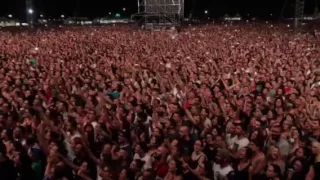 Eddie Vedder live Firenze 24/06/2017. BLACK from stage!