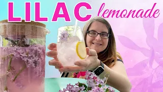 Lilac Lemonade - the PERFECT tea party beverage to serve!  Let's make it!