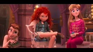 WRECK IT RALPH| PRINCESSES CAN'T UNSDERSTAND MERIDA