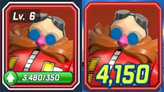 Sonic Forces - Collect Over 7k Cards for New Character Lego Dr. Eggman - All 78 Characters Unlocked