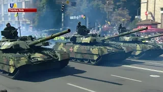 З нагоди 27 річниці Незалежності у Києві відбувся військовий парад