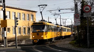 Dresdner Tatra on Tour - Linie 3 | Teil 1: Wilder Mann - Carolabrücke ÖPNV Sachsen #010