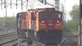 WDG 4G Takes the DOUBLE LOOP | Indian Railways