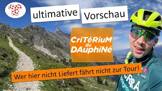 Kletterfest als Generalprobe -  Ultimative Vorschau Criterium du Dauphine