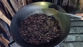 Proseso sa Pagawa ng Cocoa or Tablia Step by Step from Cacao Seed's