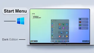Windows Start Menu Redesign V2