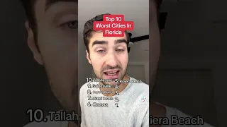 Top 10 worst cities in Florida