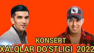 DOSTON ERGASHEV XALQLAR DO'STLIGIDAGI KONSERTI 2022#dostonergashev #jonliijro #rek