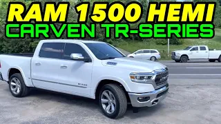 2021 RAM 1500 LIMITED 5.7L HEMI E-TORQUE V8 DUAL EXHAUST w/ CARVEN TR-SERIES!