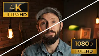 4K vs 1080p l Pourquoi je ne filme PAS en 4k en 2020