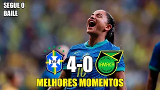 Brasil 4 x 0 Jamaica - Melhores Momentos - COMPLETO - Amistoso 2024