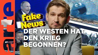 Kriegsschuld und Kekse im russischen Staats TV | Fake News | ARTE