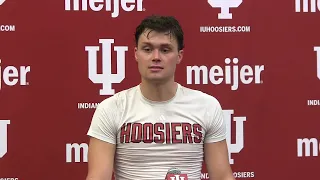 Indiana Football Spring Game press conference: Kurtis Rourke