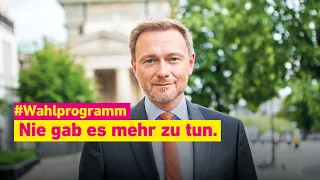 Nie gab es mehr zu tun | #Wahlprogramm