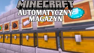 Minecraft: Jak Zrobić Automatyczny Sortownik Itemów (Poradnik Do Redstone)