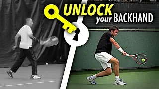 Unlock the hidden POWER of your One Handed Backhand