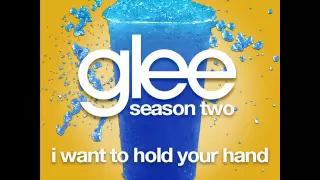 Glee - I Want To Hold Your Hand [LYRICS]
