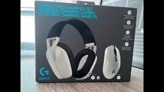 Наушники + мышь Logitech G435SE + G305SE Распаковка