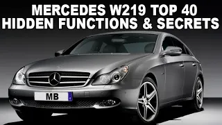 Mercedes W219 Топ 40 Скрытых Функций, Секреты и Интересные фишки / Подборка Секретов Mercedes W219