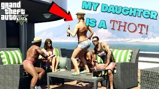 MY DAUGTHER A THOT, MY SON IS A LOSER! ( FUNNY "GTA 5" STORYMODE GAMEPLAY #4)