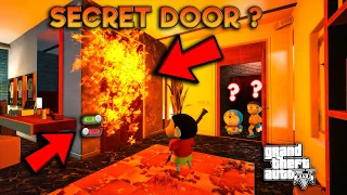 GTA 5 : Shin-chan Opened The Ultimate Secret Door Of Franklin's House.. (GTA 5 Mods)