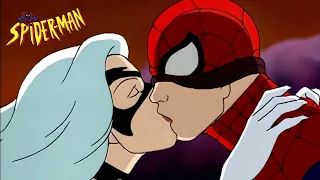 Spider-Man & Black Cat's Relationship Scenes | Spider-Man: The Animated Series (HD)