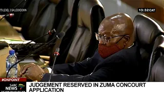 ConCourt reserves judgment in Zondo Commission application on Zuma