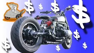 How Much $ to Build a Custom Honda Goldwing Bobber Motorcycle?