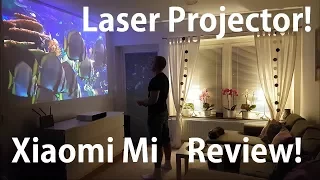 Xiaomi Mi Laser projector review! 150'' Ultra short throw