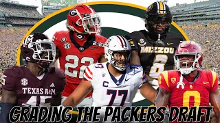 Grading The Green Bay Packers 2024 NFL Draft Class!