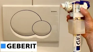 How to repair Geberit toilet flush