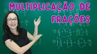 FRAÇÃO - MULTIPLICAÇÃO DE FRAÇÕES - Professora Angela Matemática