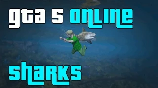 GTA 5 Online Shark Spawn Glitch Patch 1.22"GTA 5 Online Sharks"