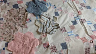Spring vlogs day 29 - Patchwork quilt and making overcooked porridge