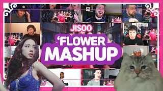 JISOO "FLOWER" reaction MASHUP