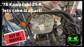 1978 Z1-R, Video 2, let's take it apart!