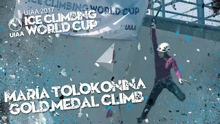 Maria Tolokonina - Women's Lead Gold Medal Climb | Beijing