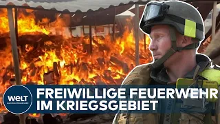 UKRAINE-KRIEG: Nürnberger Feuerwehrmann hilft ehrenamtlich im Kriegsgebiet | WELT Reporter